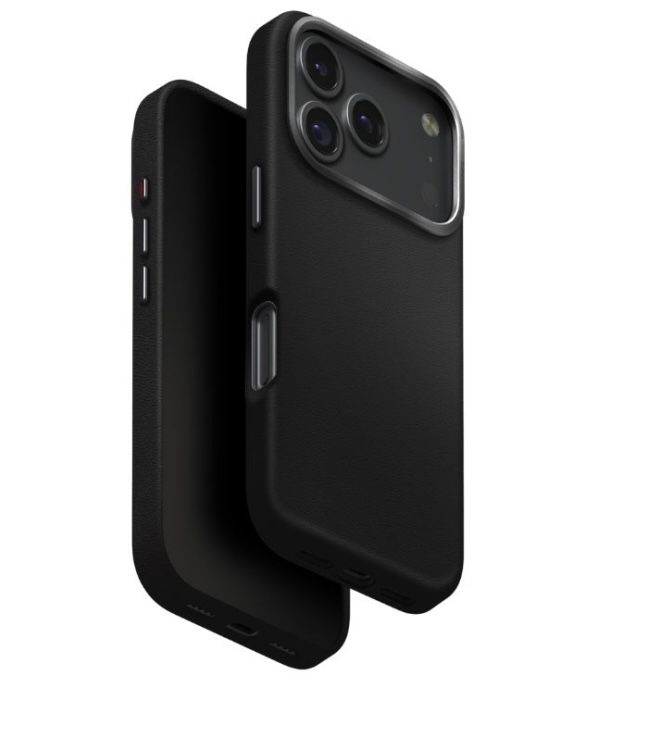 Uniq Hybrid Lyden MagSafe Case for iPhone 17 Pro (Dallas Black)