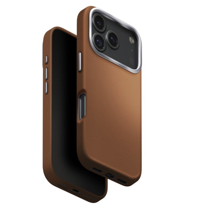 Uniq Hybrid Lyden MagSafe Case for iPhone 17 Pro (Caramel)