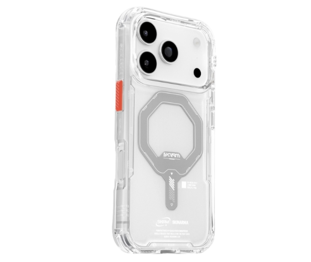 SkinArma Saido MagSafe Case for iPhone 17 Pro (Clear)