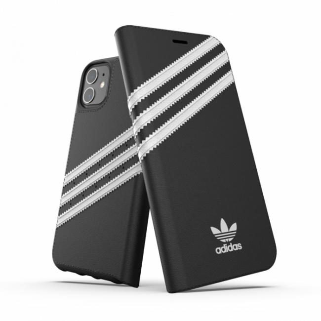 Adidas 3-Stripes Booklet for iPhone 12 Pro Max (Black)