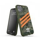 Adidas 3-Stripes Snap Case Camo for iPhone 12/12 Pro (Green/Orange)