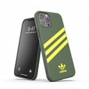 Adidas 3-Stripes Snap Case for iPhone 12/12 Pro (Green/Yellow)