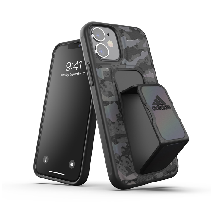 Adidas Grip for iPhone 12 mini (Camo Black)