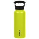 Fifty Fifty Vacuum Insulated Bottle 3 Finger Lid 1L (Lime Green)*