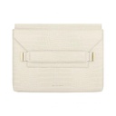 iDeal of Sweden June Laptop Sleeve 13" (Cream Beige Croco)