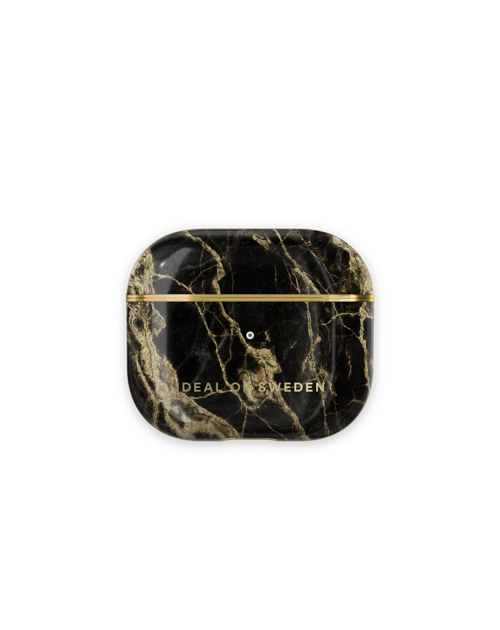 Ideal of Sweden Printed Case for Airpods 3 (Golden Smoke Marble)