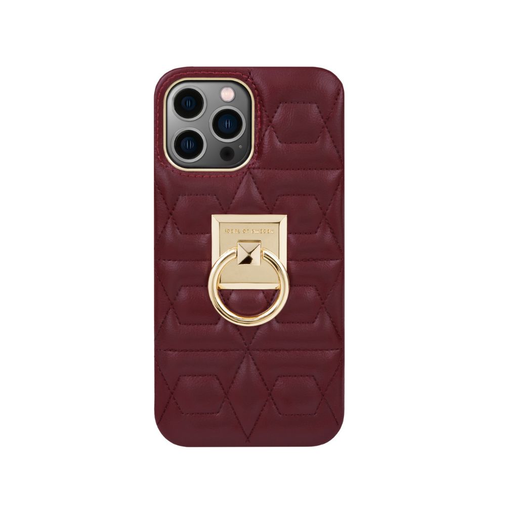 iDeal of Sweden Statement iPhone 13 Pro (Quilted Ruby)