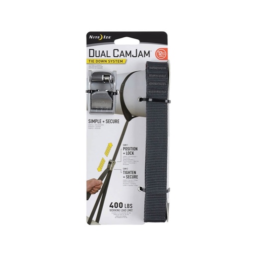 [CJD12-09-R3] NiteIze Dual CamJam® Tie Down System 12 FT