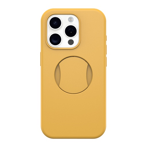 [77-93146] OtterBox OtterGrip Symmetry MagSafe Case for iPhone 15 Pro (Yellow)