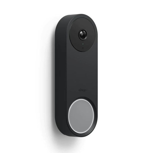 [NETHE-WIRED-SC-BK] Elago Silicone Case for Nest Doorbell Hello Wired (Black)