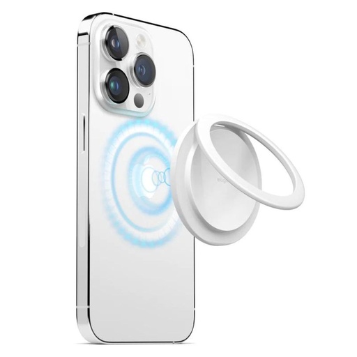 [EMSHOLDER-METAL-WH] Elago Magsafe Metal Ring Holder (White)