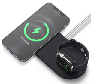 [EMSHUB-W-BK] Elago MS Charging Hub Duo for Apple Watch (Black)