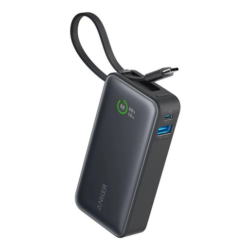 [A1259H11] Anker Nano Power Bank (30W, Built-In USB-C Cable) 10000 PD (Black)