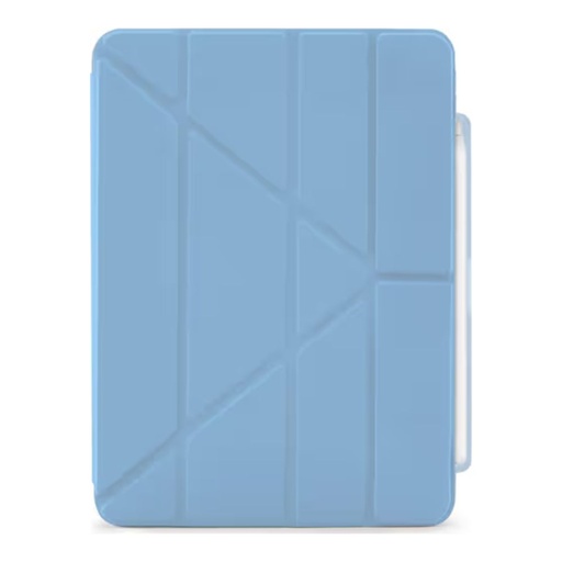 [P053-54-AE] Pipetto Origami No.3 Pencil Case for iPad Air 13" 2024 (Light Blue)