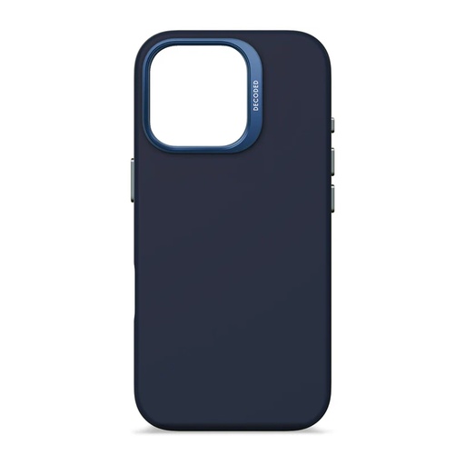 [D25IPO16PBCS9BT] Decoded Silicone AntiMicrobial Case for iPhone 16 Pro (Navy)