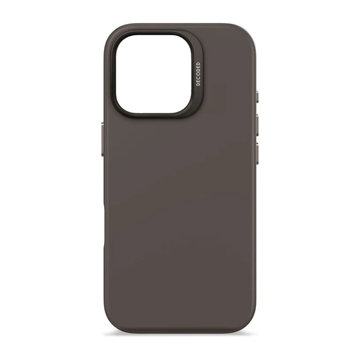 [D25IPO16PBCS9PM] Decoded Silicone AntiMicrobial Case for iPhone 16 Pro (Black)