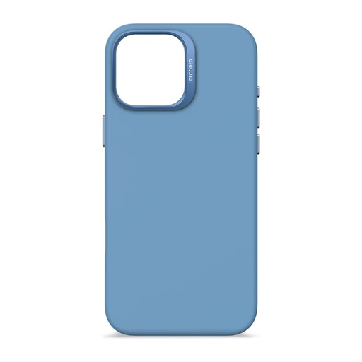 [D25IPO16PMBCS9AE] Decoded Silicone AntiMicrobial Case for iPhone 16 Pro Max (Light Blue)