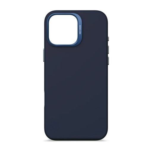 [D25IPO16PMBCS9BT] Decoded Silicone AntiMicrobial Case for iPhone 16 Pro Max (Navy)