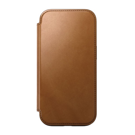 [NM01678885] Nomad Modern Leather Folio iPhone 16 Pro (English Tan-C)