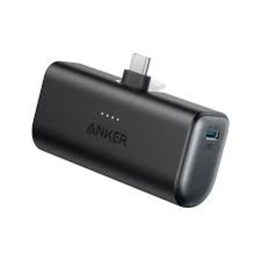 [A1653H11] Anker Nano Power Bank 22.5W, Built-In USB-C Connector 5000mAh (Black)