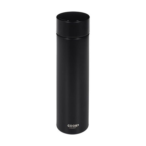 [KA4818] CMP Insulated Bottle with Thermometer 500ML (Black)