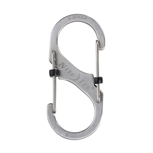 [LSB3-11-R6] NiteIze S-Biner® SlideLock® Stainless Steel #3 (Stainless)