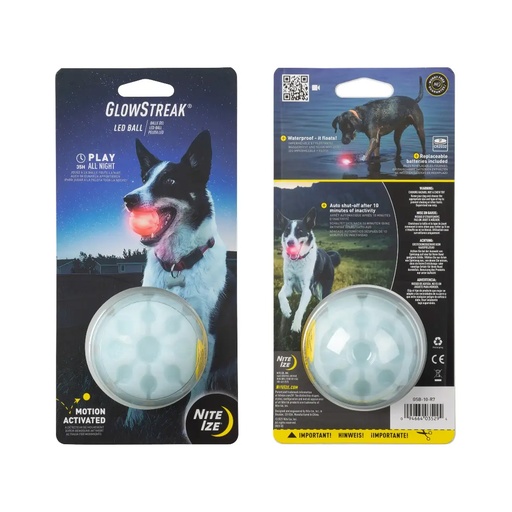 [GSB-10-R7] NiteIze GlowStreak LED Ball Disc-O