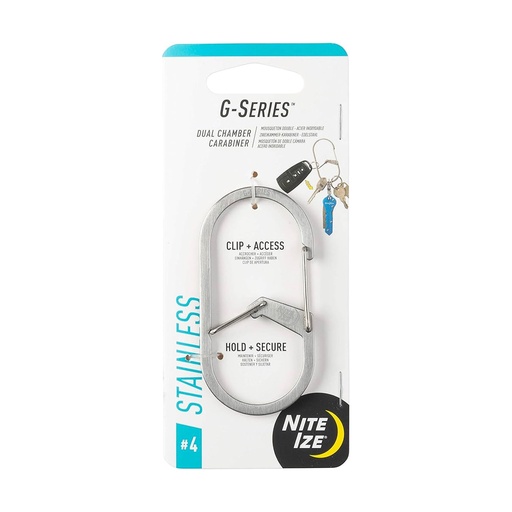 [GS4-11-R6] NiteIze G-Series Dual Chamber Carabiner #4