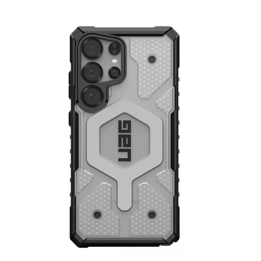 [214483114333] UAG Pathfinder Clear MagSafe Case for Samsung Galaxy S25 Ultra (Ice/Silver)