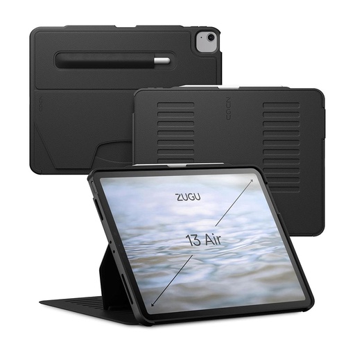 [ZG-24-AIR13BLK] ZUGU Case for iPad Air 13" 2024 (Black)