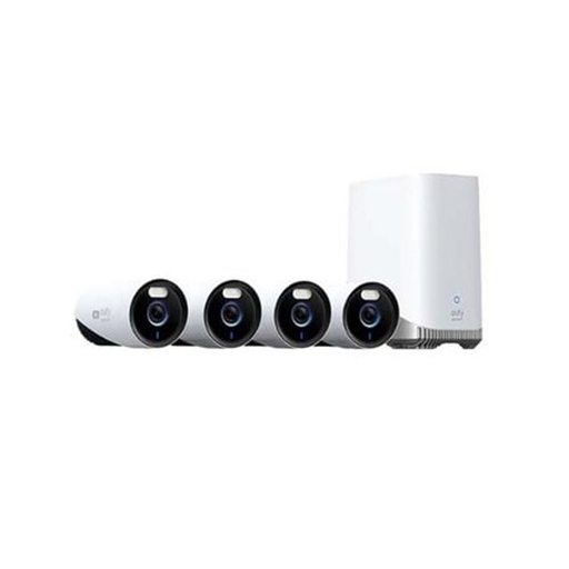 [E8600323] EufyCam E330 4K Professional (4 Camera Kit with 1TB Storage) (White)