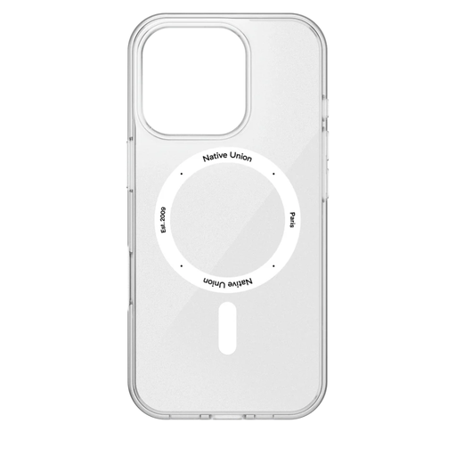 [RECLE-TRA-NP24PM] Native Union (RE) Clear Case for iPhone 16 Pro Max (Transparent)