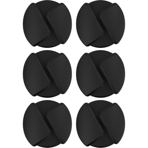 [CMAR-6PKRP] Scosche Cable Management Kit 6-Pack (Black)