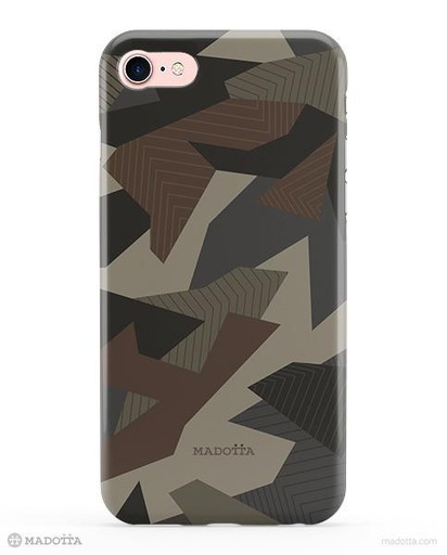 [MDTTA-3D1254-IP7] Madotta Geometric Desert Camo Case for iPhone 7