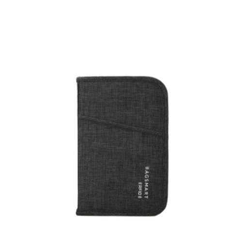 [BM0200093A001] Bagsmart Lax Passport Holder (Heather Black)