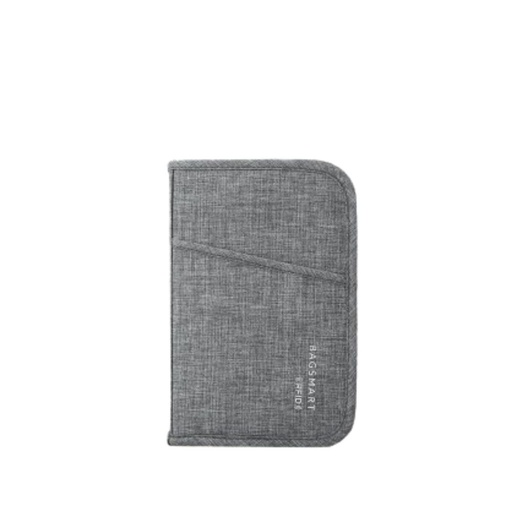 [BM0200093A008] Bagsmart Lax Passport Holder (Heather Gray)