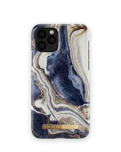 [IDFCGM19-I1958-165] Ideal of Sweden for iPhone 11 Pro (Golden Indigo Marble)