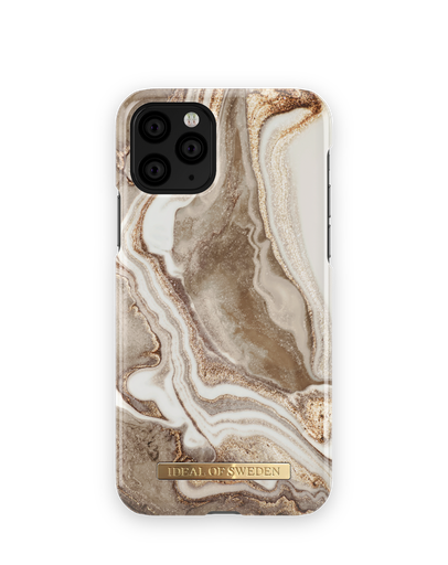 [IDFCGM19-I1958-164] Ideal of Sweden for iPhone 11 Pro (Golden Sand Marble)