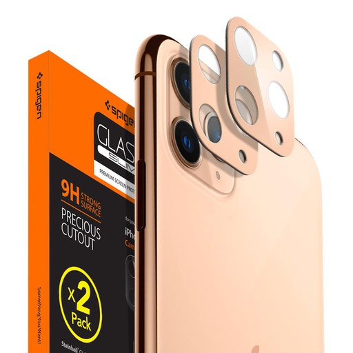 [AGL00504] Spigen Camera Lens Screen Protector for iPhone 11 Pro/11 Pro Max (Gold)