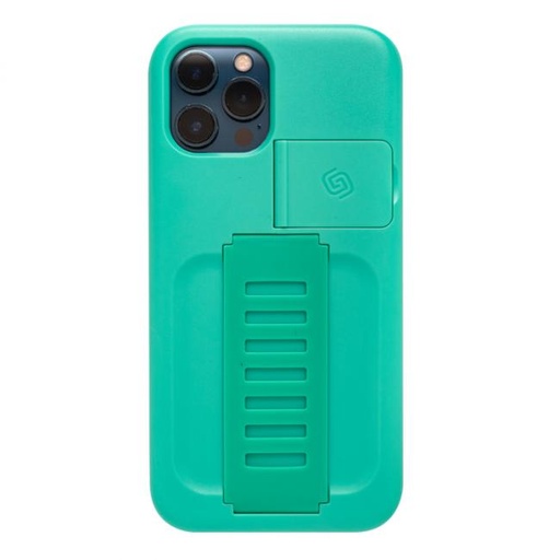 [GGA2067BTKSPE] Grip2u Boost Case with Kickstand for iPhone 12 Pro Max (Spearmint)