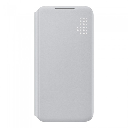 [EF-NS901PJEGWW] Samsung Galaxy S22 Smart LED View Cover (Light Gray)
